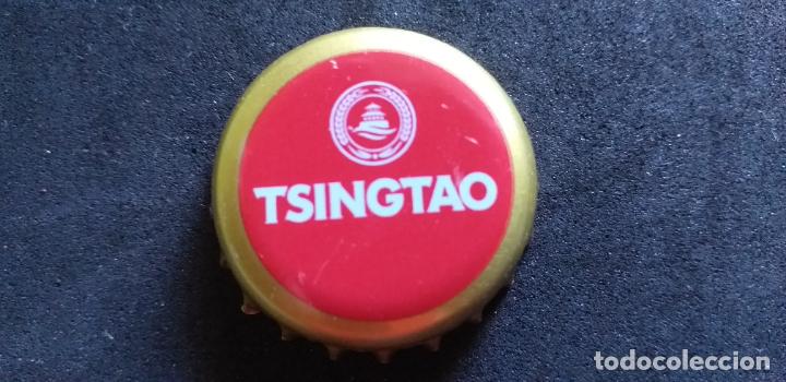 Coleccionismo de cervezas: CERVEZA-V9H-III-CHAPA-TAPON-CORONA-TSINGTAO