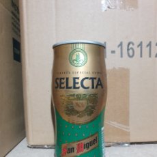Coleccionismo de cervezas: LATA CERVEZA SELECTA SAN MIGUEL ( CAJA 20 )