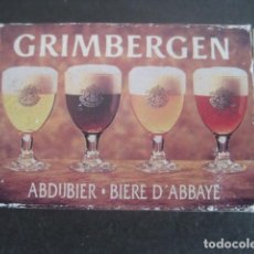 Coleccionismo de cervezas: BARAJA POKER CERVEZA GRIMBERGEN Nº2