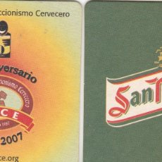 Coleccionismo de cervezas: POSAVASOS CERVEZA SAN MIGUEL, 20 ANIVERSARIO CELCE. Lote 365802901