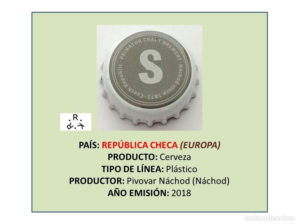 Coleccionismo de cervezas: TAPON CORONA CAPSULA CHAPA CERVEZA PRIMATOR S (REP&Uacute;BLICA CHECA)