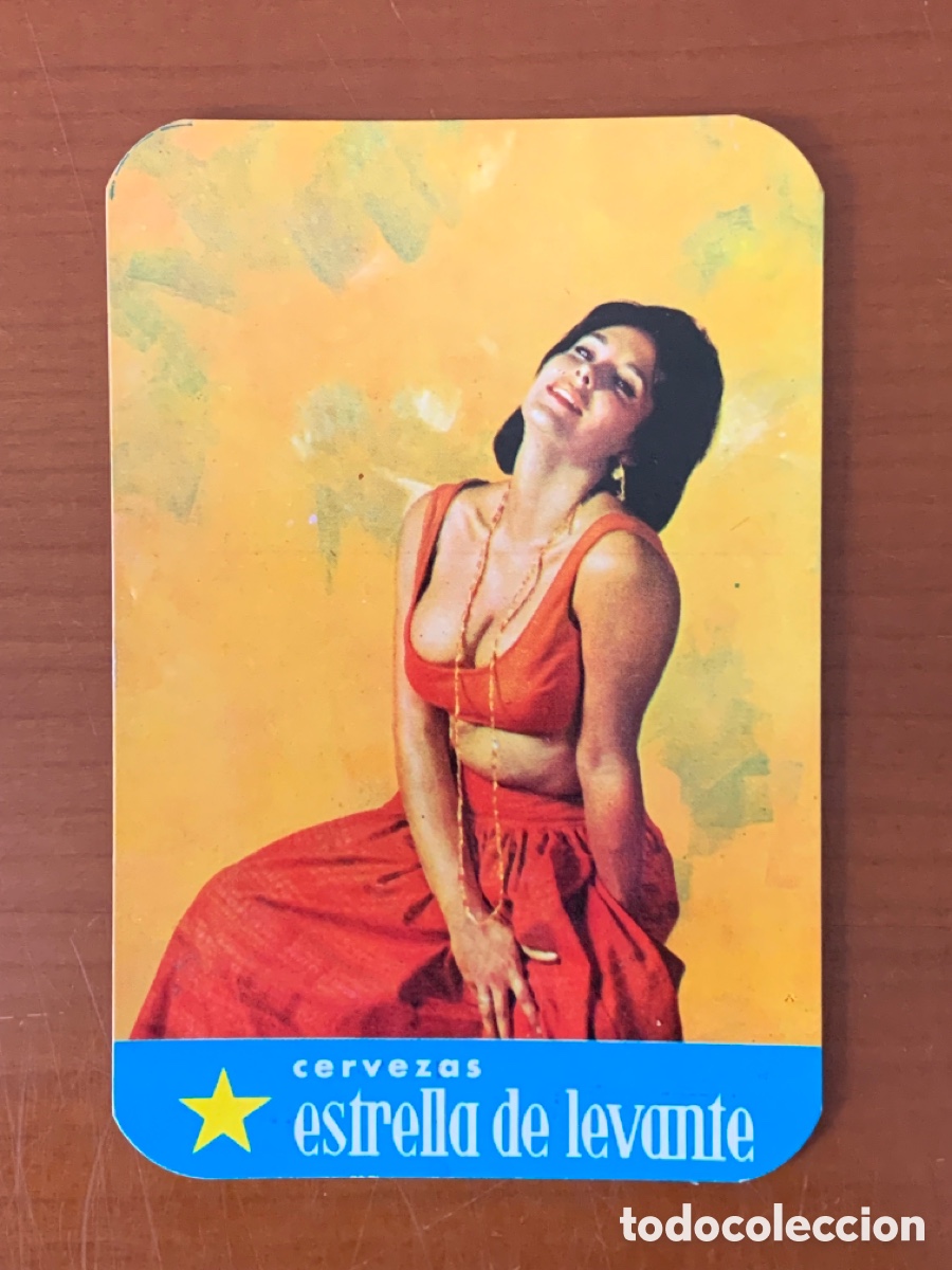 Coleccionismo de cervezas: ANTIGUO CALENDARIO DE CERVEZA ESTRELLA DE LEVANTE 1970