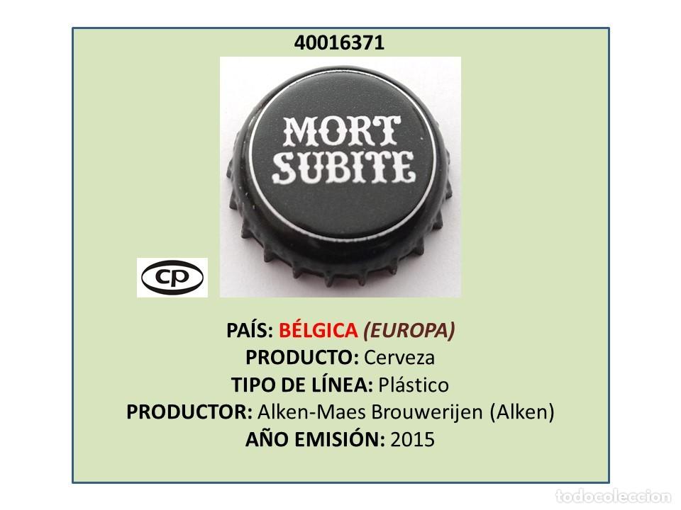 Collectable Beer: TAPON CORONA CAPSULA CHAPA CERVEZA MORT SUBITE (B&Eacute;LGICA)