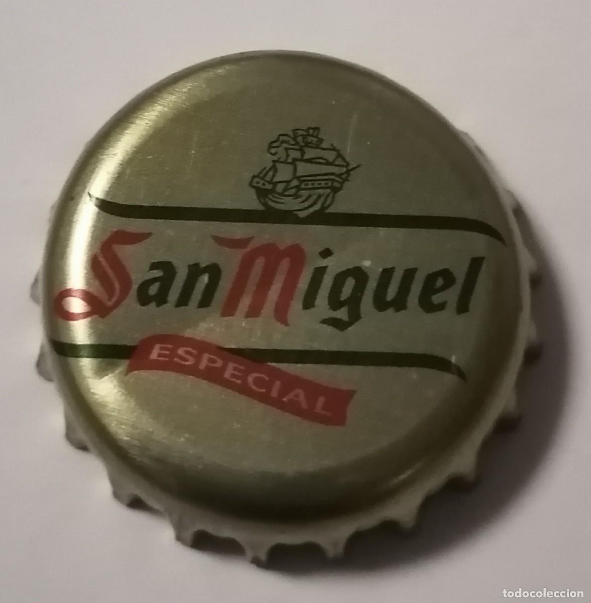 Coleccionismo de cervezas: Chapa San Miguel corona crown cap