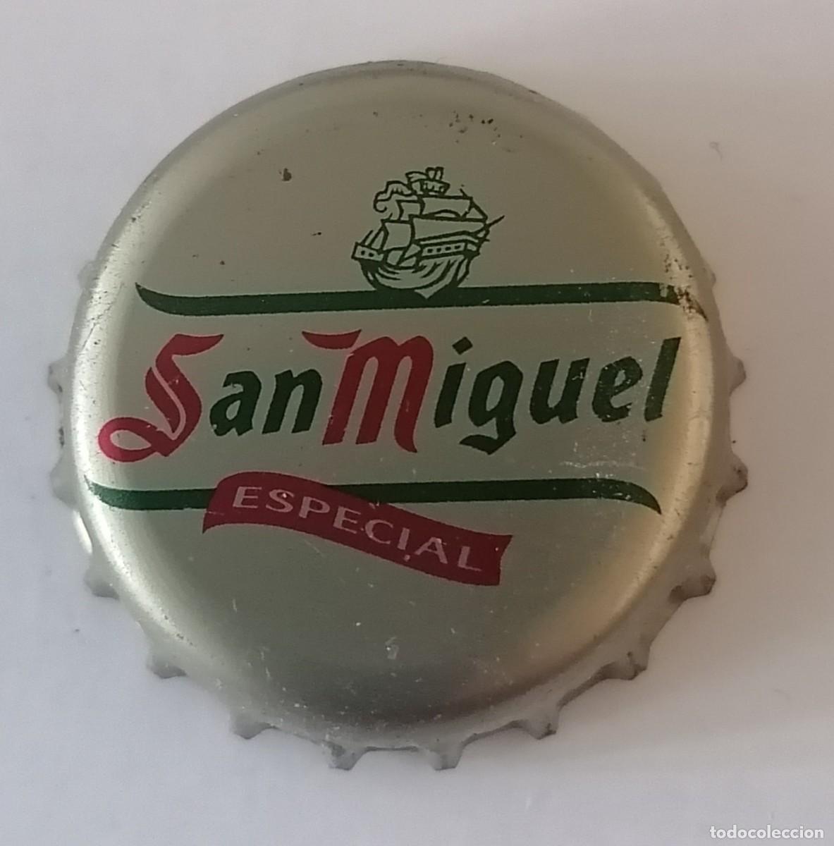 Coleccionismo de cervezas: Chapa San Miguel corona crown cap