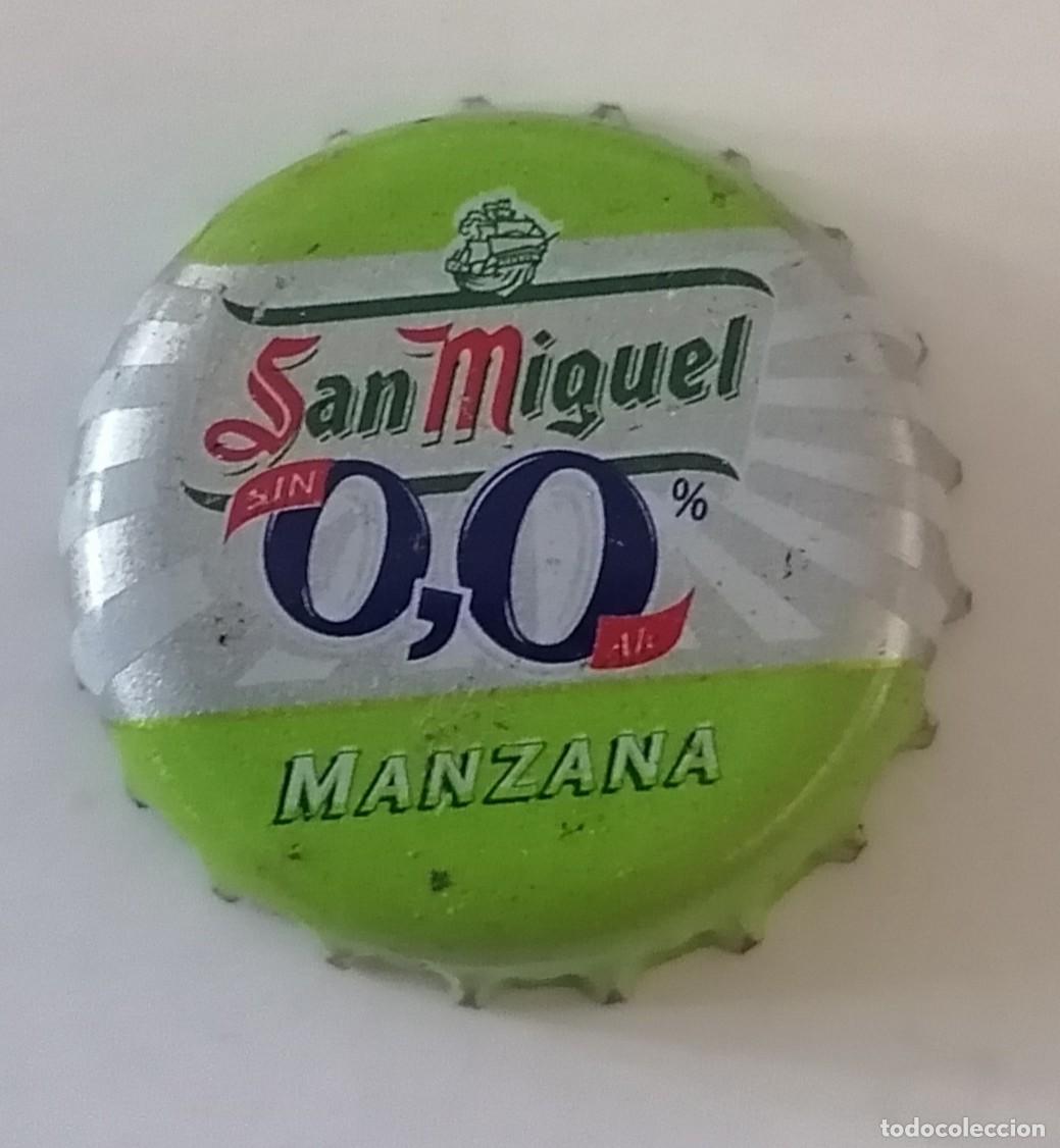 Coleccionismo de cervezas: Chapa cerveza San Miguel ma&ntilde;ana 0,0 tapon corona crown cap