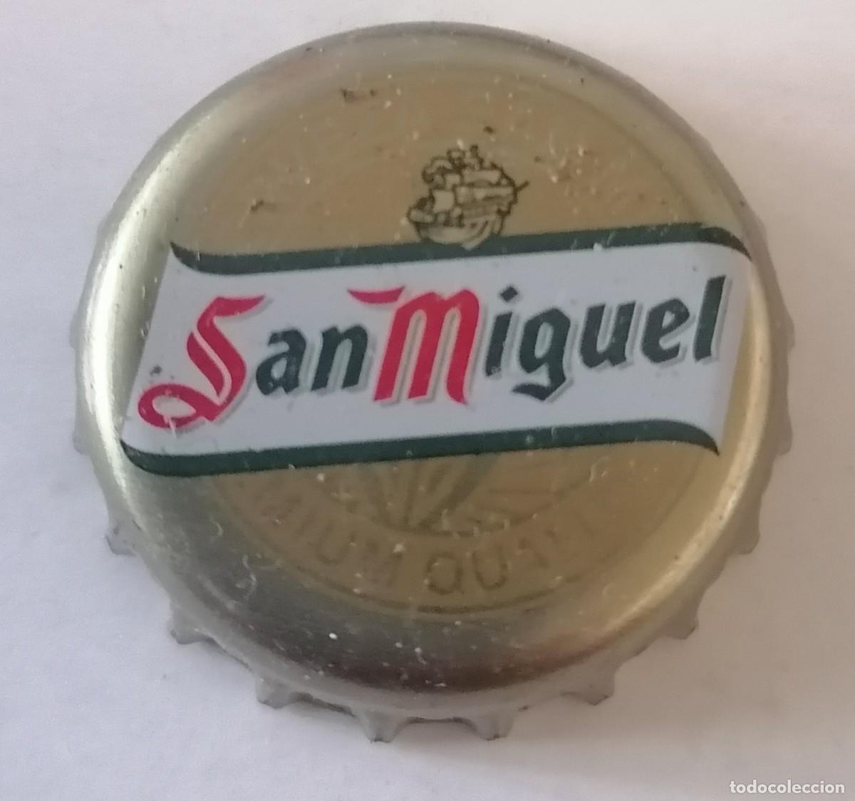 Coleccionismo de cervezas: Chapa cerveza San Miguel tapon corona crown cap
