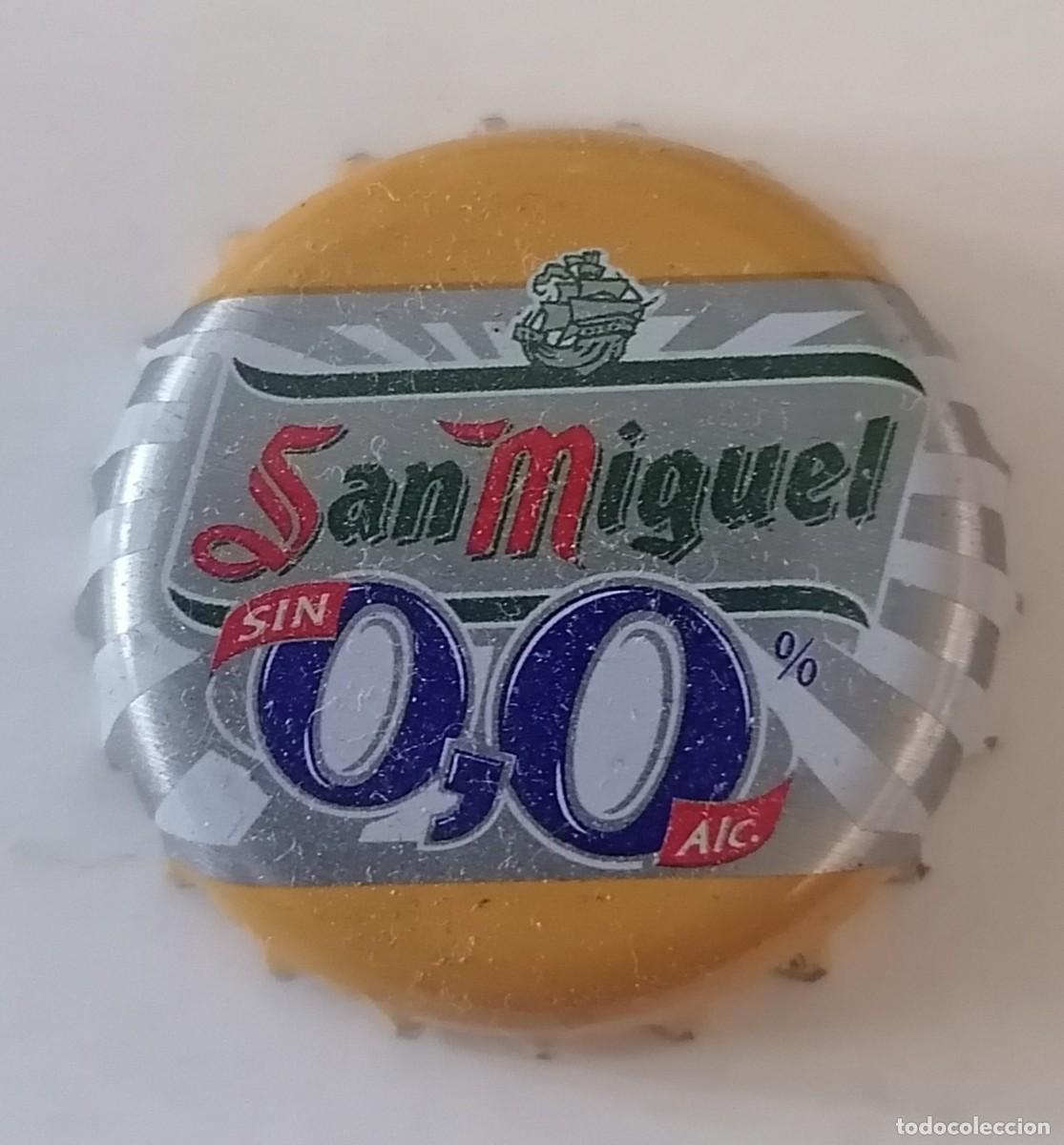 Coleccionismo de cervezas: Chapa cerveza San Miguel tapon corona crown cap