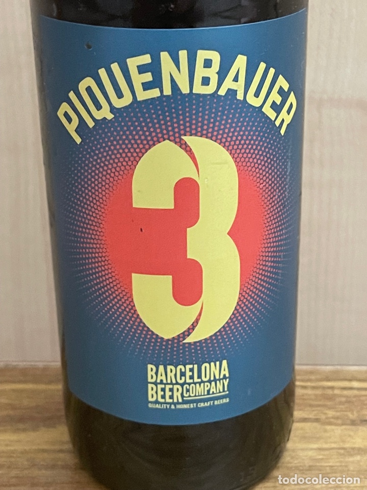 Coleccionismo de cervezas: BOTELLA DE CERVEZA PIQUENBAUER VACIA CON SU CHAPA