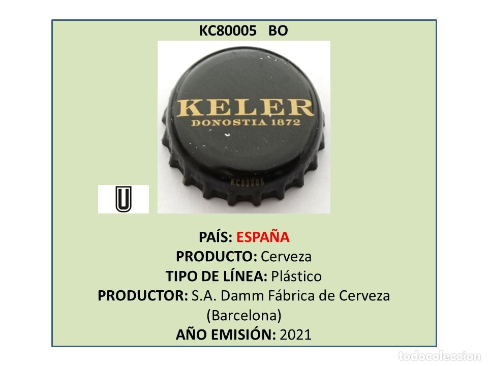 Sammeln von Brauereiartikeln: TAPON CORONA CAPSULA CHAPA CERVEZA KELER (ESPA&Ntilde;A)