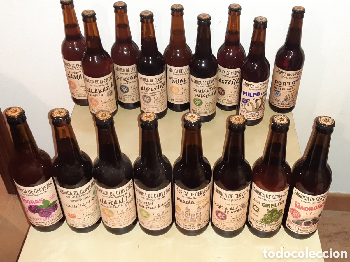 Coleccionismo de cervezas: Estrella Galicia Series Especiales coleccion