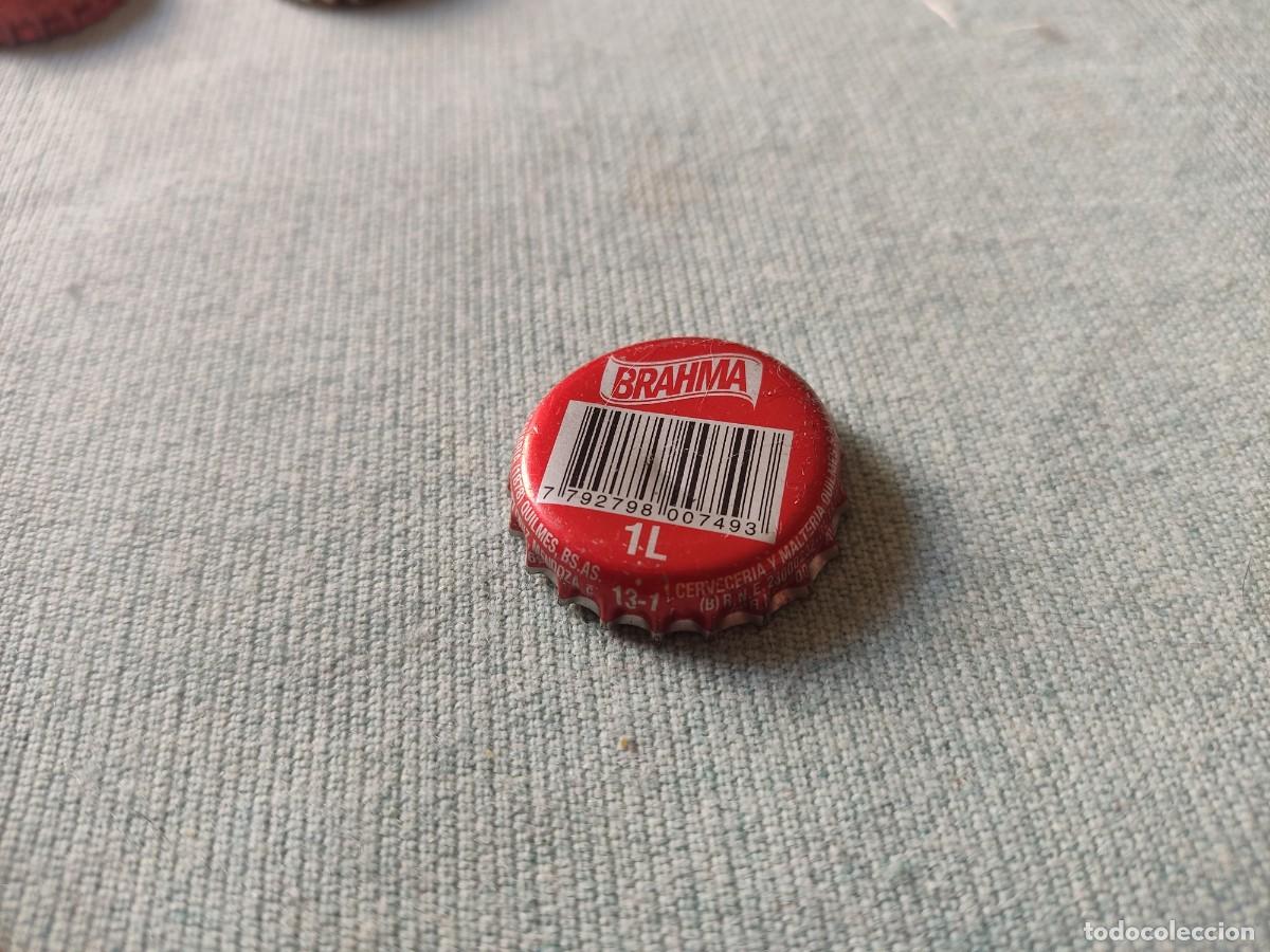 Coleccionismo de cervezas: Chapa Cerveza Brahma 1L (COROPLAS)