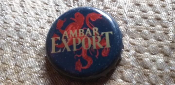 Coleccionismo de cervezas: CERVEZA-V9H-IV-CHAPA-TAPON-CORONA-AMBAR