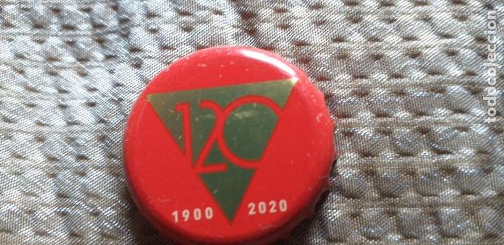 Coleccionismo de cervezas: CERVEZA-V9H-IV-CHAPA-TAPON-CORONA-AMBAR.