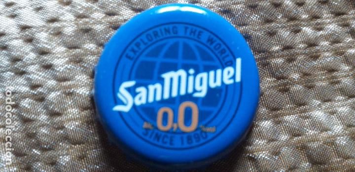 Coleccionismo de cervezas: CERVEZA-V9H-IV-CHAPA-TAPON-CORONA-SAN MIGUEL.
