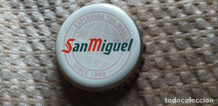 Coleccionismo de cervezas: CERVEZA-V9H-IV-CHAPA-TAPON-CORONA-SAN MIGUEL..