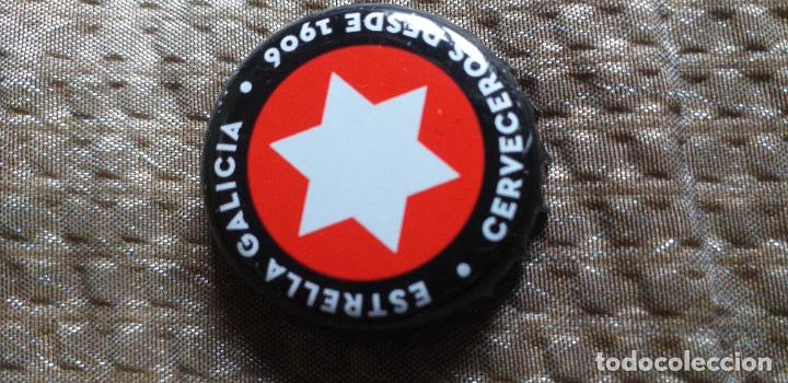Coleccionismo de cervezas: CERVEZA-V9H-IV-CHAPA-TAPON-CORONA-ESTRELLA GALICIA..