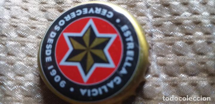 Coleccionismo de cervezas: CERVEZA-V9H-IV-CHAPA-TAPON-CORONA-ESTRELLA GALICIA...