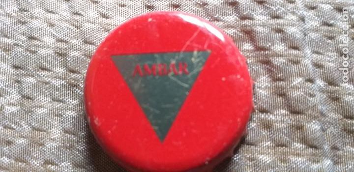 Coleccionismo de cervezas: CERVEZA-V9H-IV-CHAPA-TAPON-CORONA-AMBAR