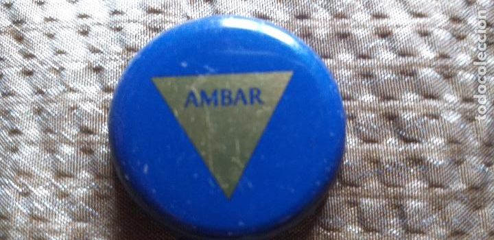 Coleccionismo de cervezas: CERVEZA-V9H-IV-CHAPA-TAPON-CORONA-AMBAR.