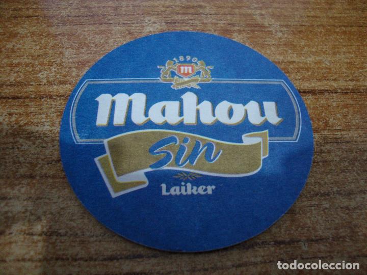 Coleccionismo de cervezas: POSAVASOS CERVEZA MAHOU SIN