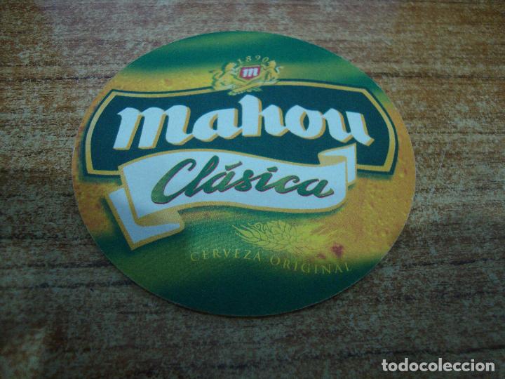 Coleccionismo de cervezas: POSAVASOS CERVEZA MAHOU CLASICA