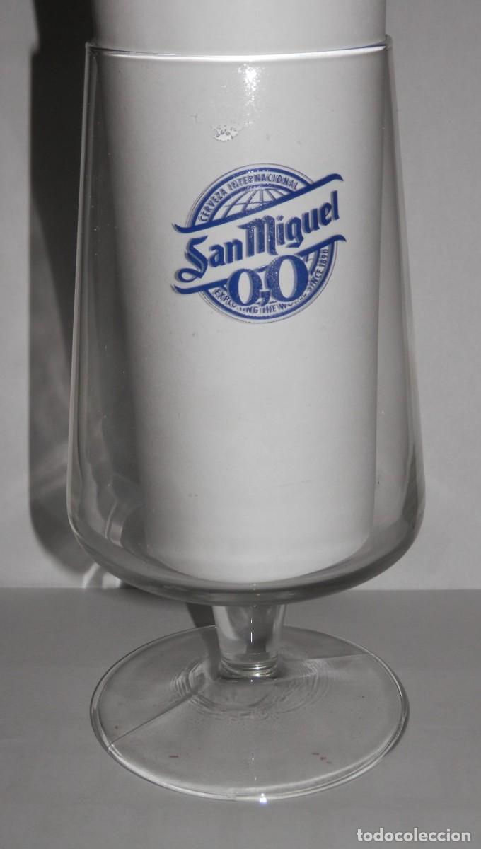 Coleccionismo de cervezas: COPA DE LA CERVEZA SAN MIGUEL 0,0