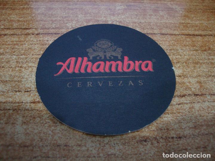 Coleccionismo de cervezas: POSAVASOS CERVEZA ALHAMBRA ESPECIAL