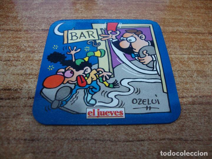 Coleccionismo de cervezas: POSAVASOS CERVEZA SAN MIGUEL Y EL JUEVES DONDE VAN TRIUNFAN