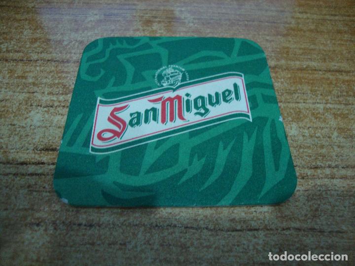 Coleccionismo de cervezas: POSAVASOS CERVEZA SAN MIGUEL