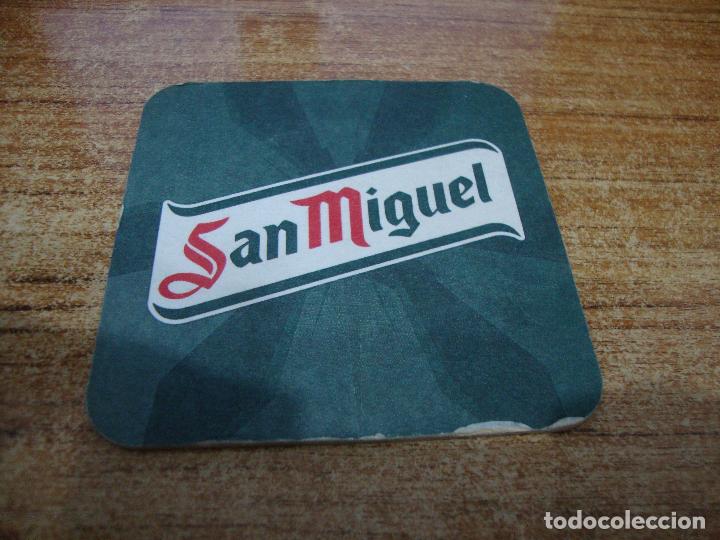 Coleccionismo de cervezas: POSAVASOS CERVEZA SAN MIGUEL