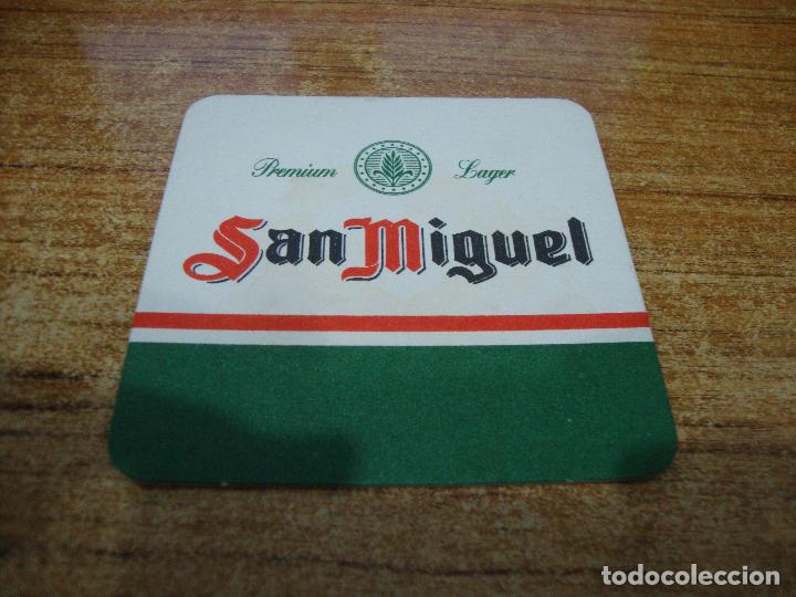 Coleccionismo de cervezas: POSAVASOS CERVEZA SAN MIGUEL