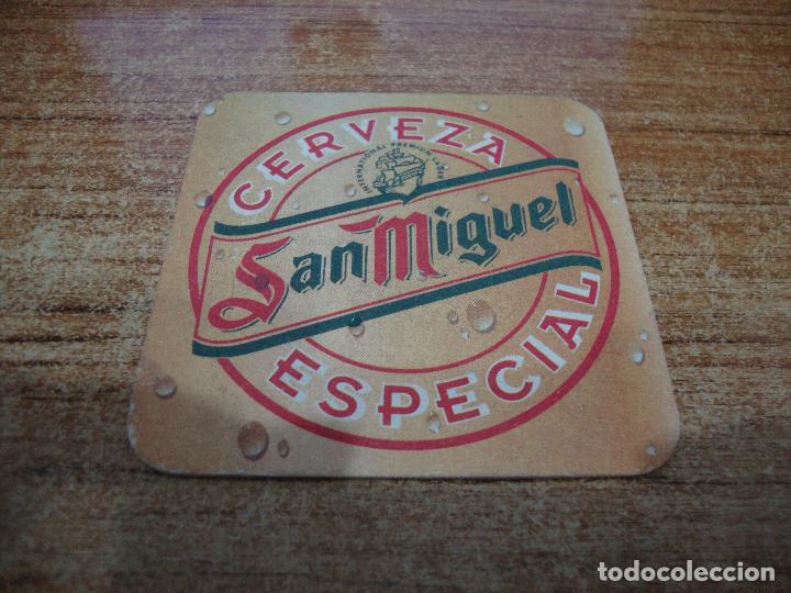 Coleccionismo de cervezas: POSAVASOS CERVEZA SAN MIGUEL