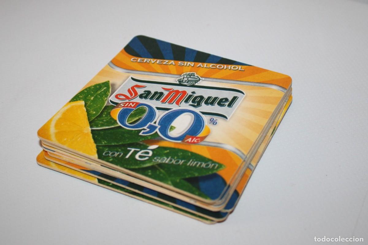 Coleccionismo de cervezas: LOTE POSAVASOS SAN MIGUEL CERO CERO