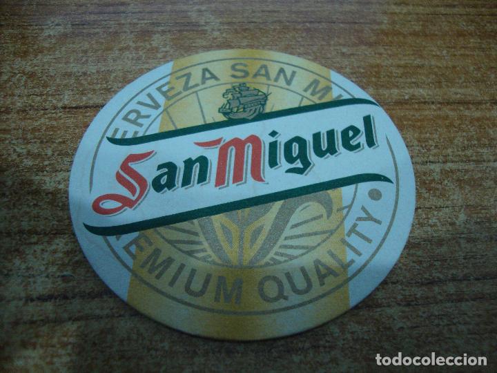 Coleccionismo de cervezas: POSAVASOS CERVEZA SAN MIGUEL