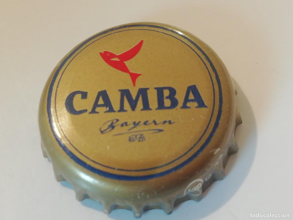 Coleccionismo de cervezas: Chapa tap&oacute;n corona de la cerveza alemana CAMBA - BAYERN