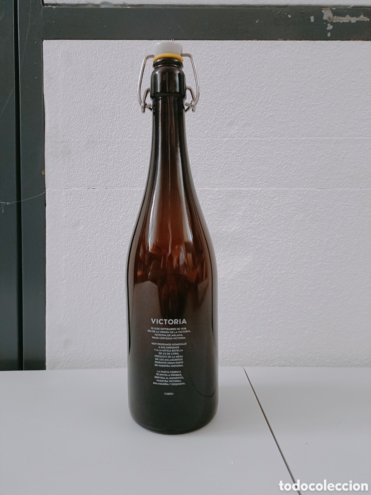 Coleccionismo de cervezas: Botella de cerveza Victoria - Foto 2