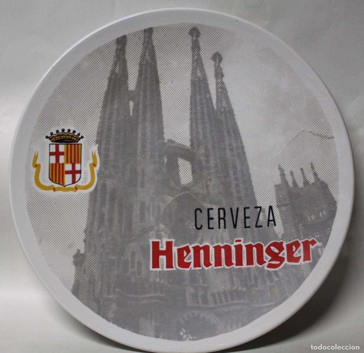 Coleccionismo de cervezas: PLATO HENNINGER - Foto 1