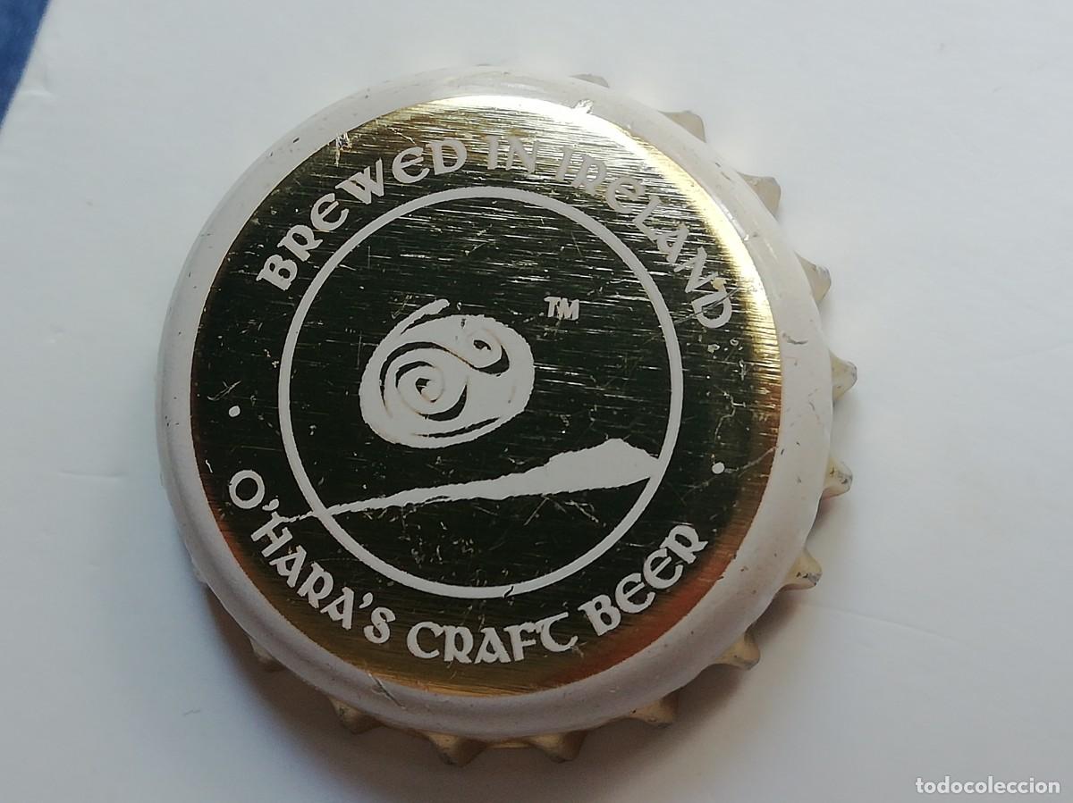 Coleccionismo de cervezas: Chapa tap&oacute;n corona de la cerveza irlandesa O'HARA'S CRAFT BEER