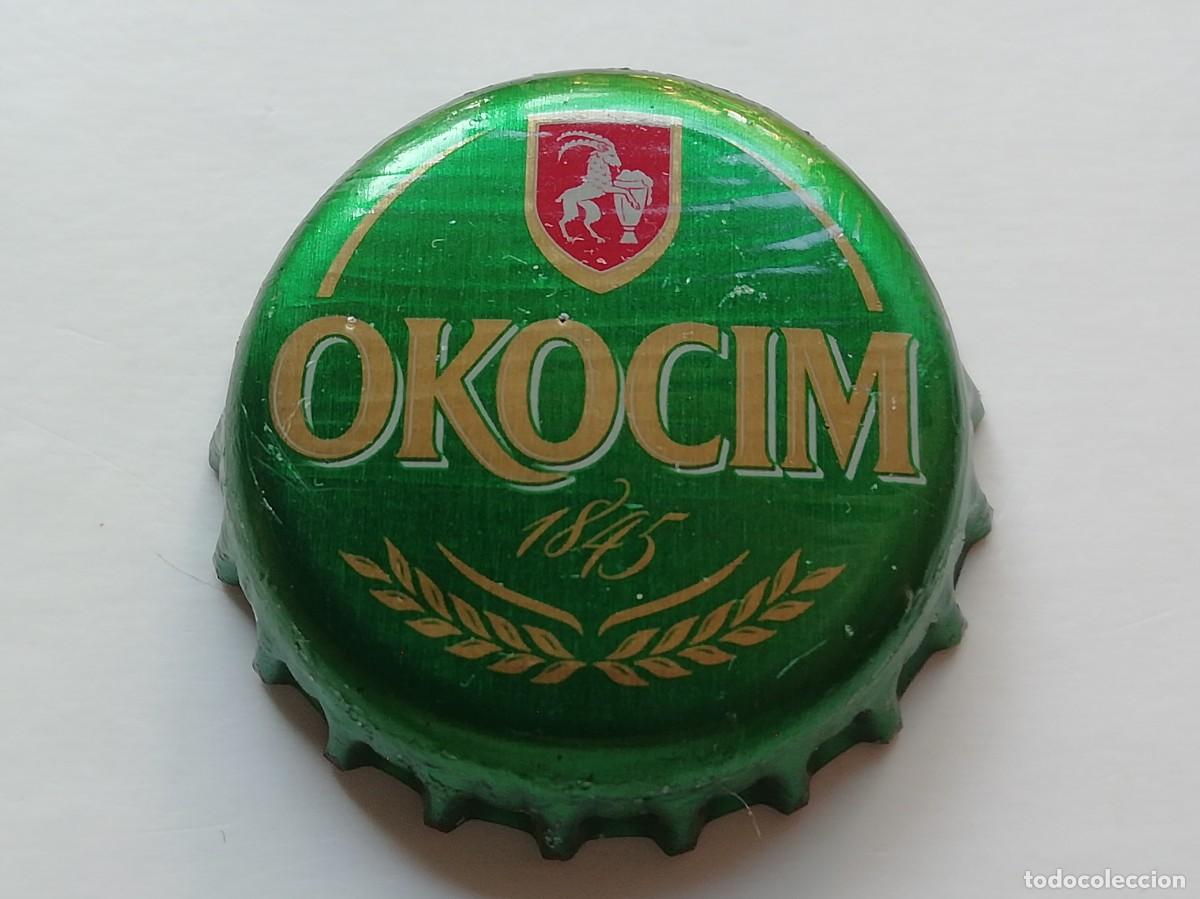 Coleccionismo de cervezas: Chapa tap&oacute;n corona de la cerveza polaca OKOCIM