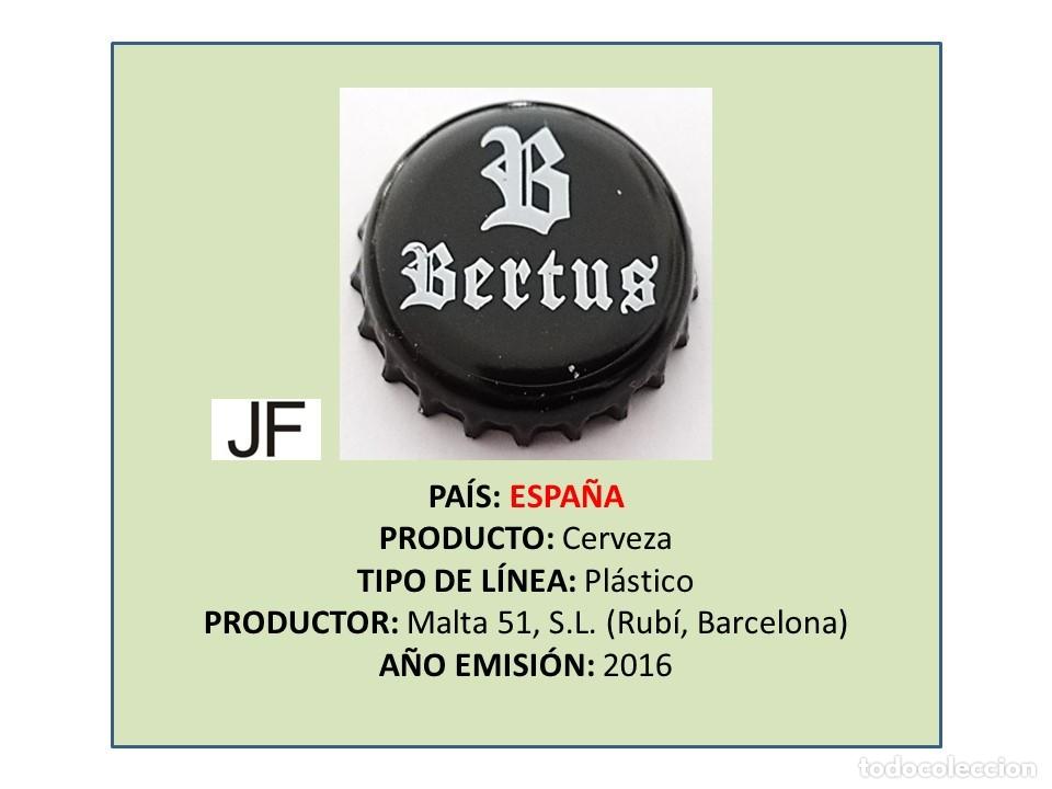 Sammeln von Brauereiartikeln: TAPON CORONA CAPSULA CHAPA CERVEZA BERTUS (ESPA&Ntilde;A)