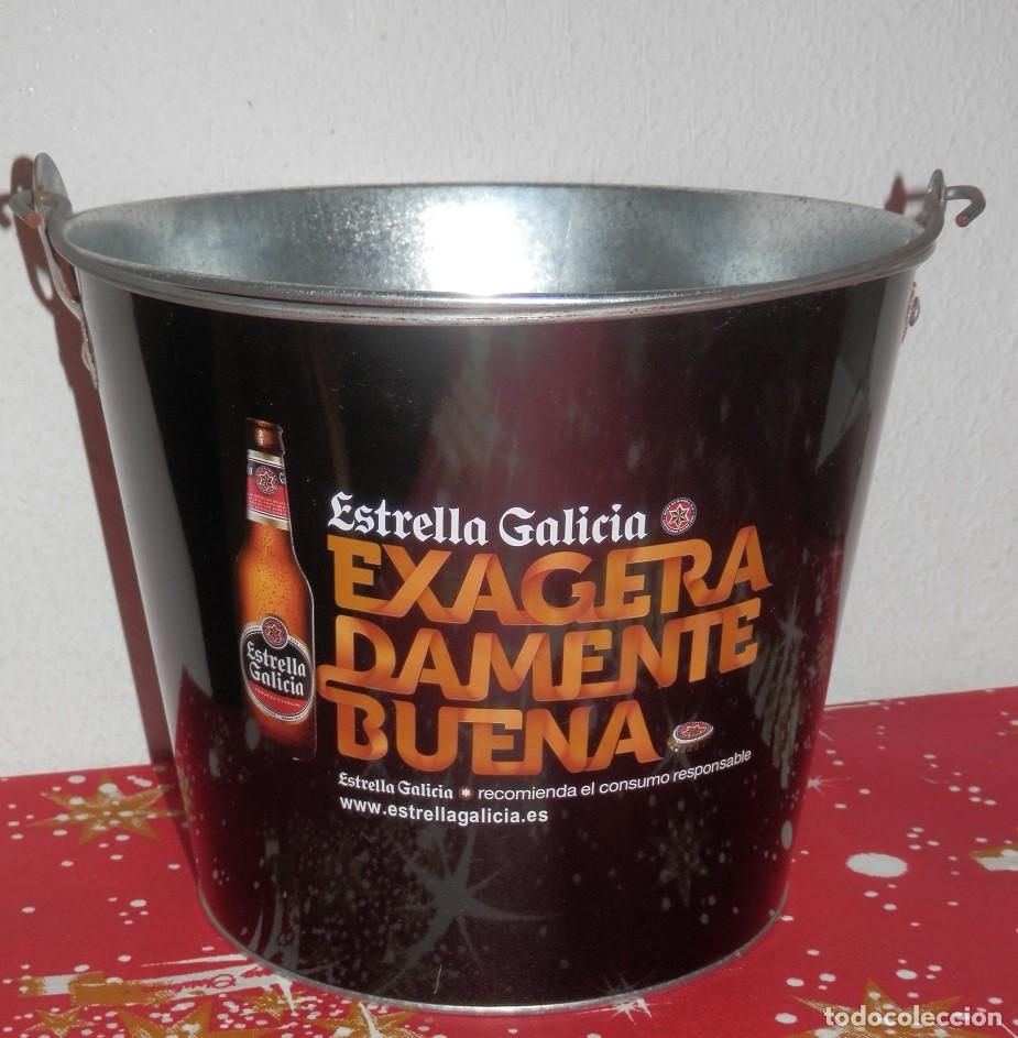 Coleccionismo de cervezas: CUBITERA DE LA CERVEZA ESTRELLA GALICIA
