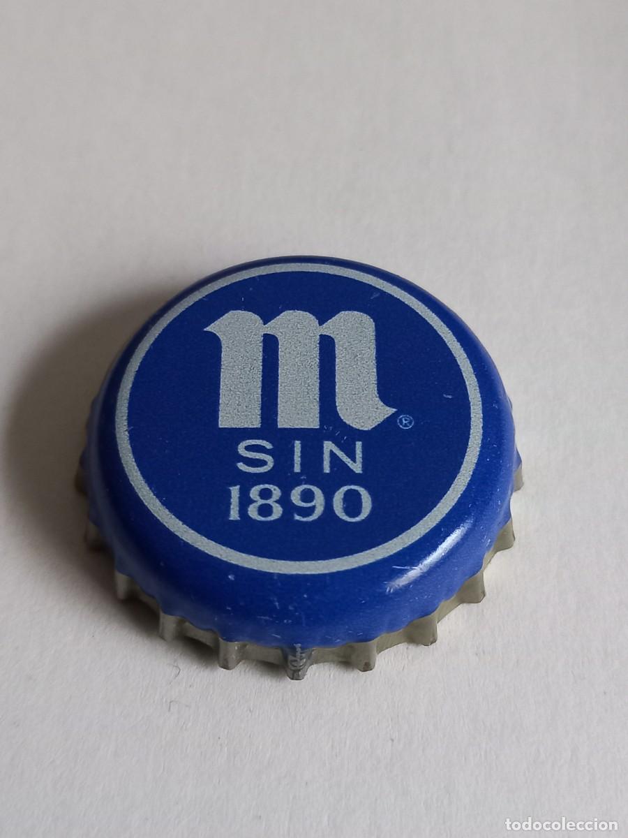Coleccionismo de cervezas: CHAPA CERVEZA MAHOU SIN, FACTOR&Iacute;A TCI