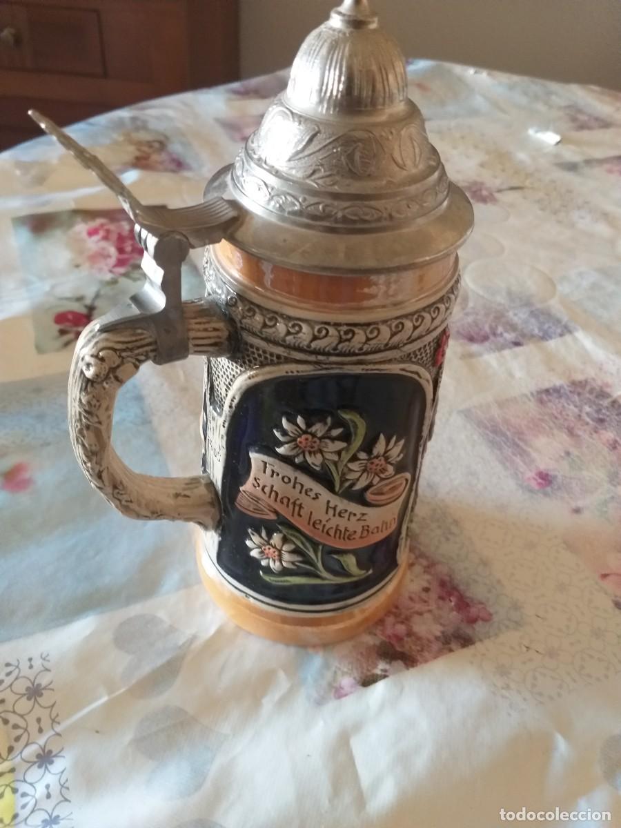 Coleccionismo de cervezas: jarra cerveza alemana - Foto 3