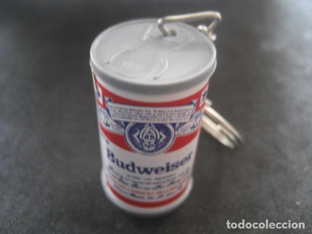 Coleccionismo de cervezas: LLAVERO CERVEZA BUDWEISER - Foto 2
