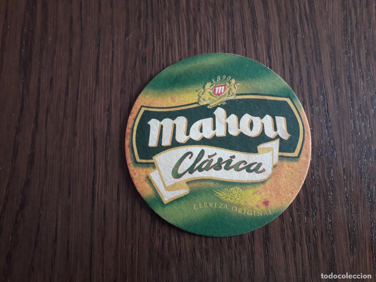 Coleccionismo de cervezas: posavasos de cerveza, Mahou cl&aacute;sica.