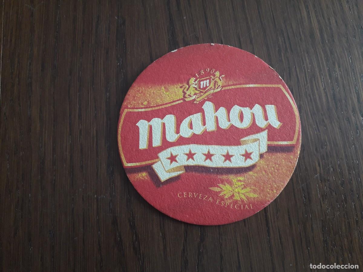 Coleccionismo de cervezas: posavasos de cerveza mahou, cinco estrellas.
