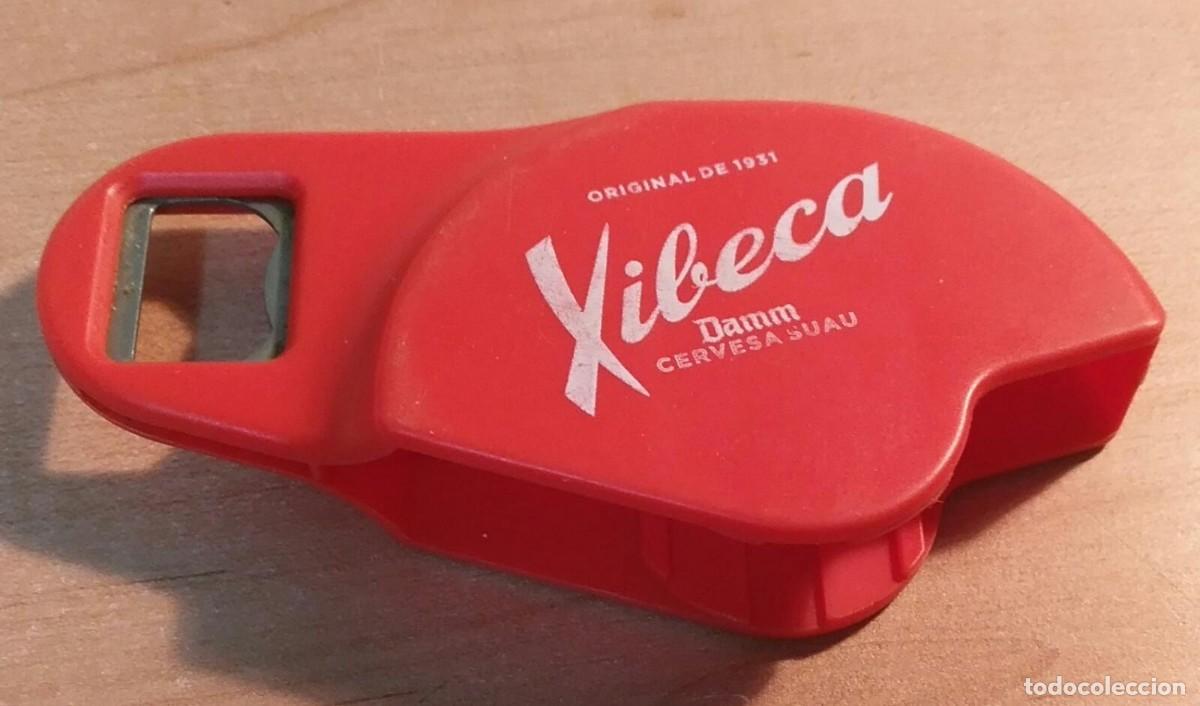 Coleccionismo de cervezas: Abrebotellas / Abridor XIBECA Damm - Cervesa suau