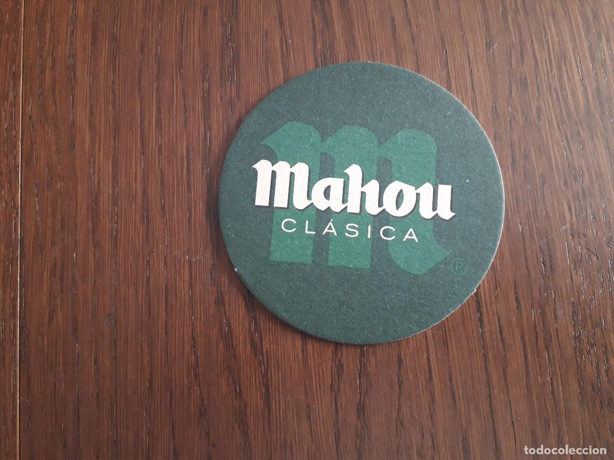 Coleccionismo de cervezas: posavasos de cerveza Mahou cl&aacute;sica.