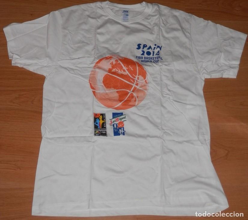 Coleccionismo de cervezas: CERVEZA SAN MIGUEL -UNA CAMISETA TALLA L-SPAIN 2014